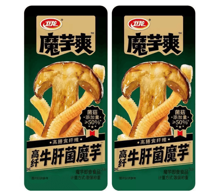 卫龙 箱入りこんにゃく さわやか高繊維ポルチーニ茸こんにゃく さわやか味