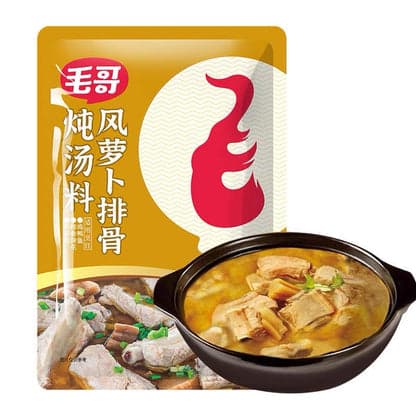 毛哥 萝卜排骨炖汤料