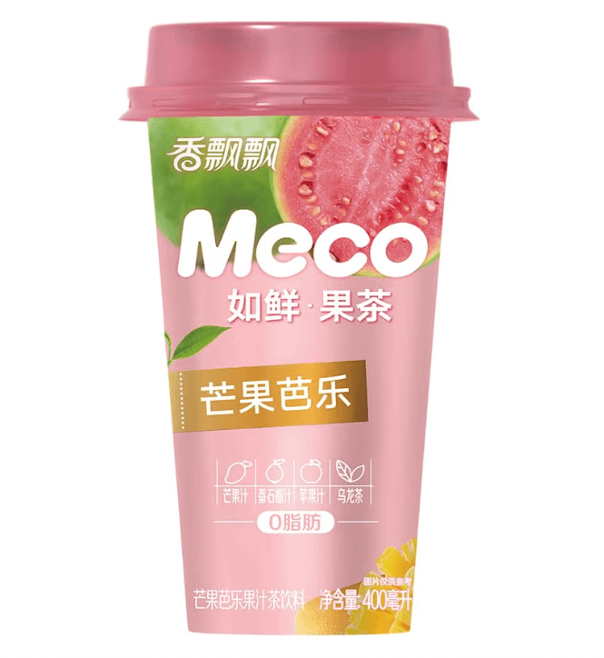香飘飘芒果芭乐果汁茶