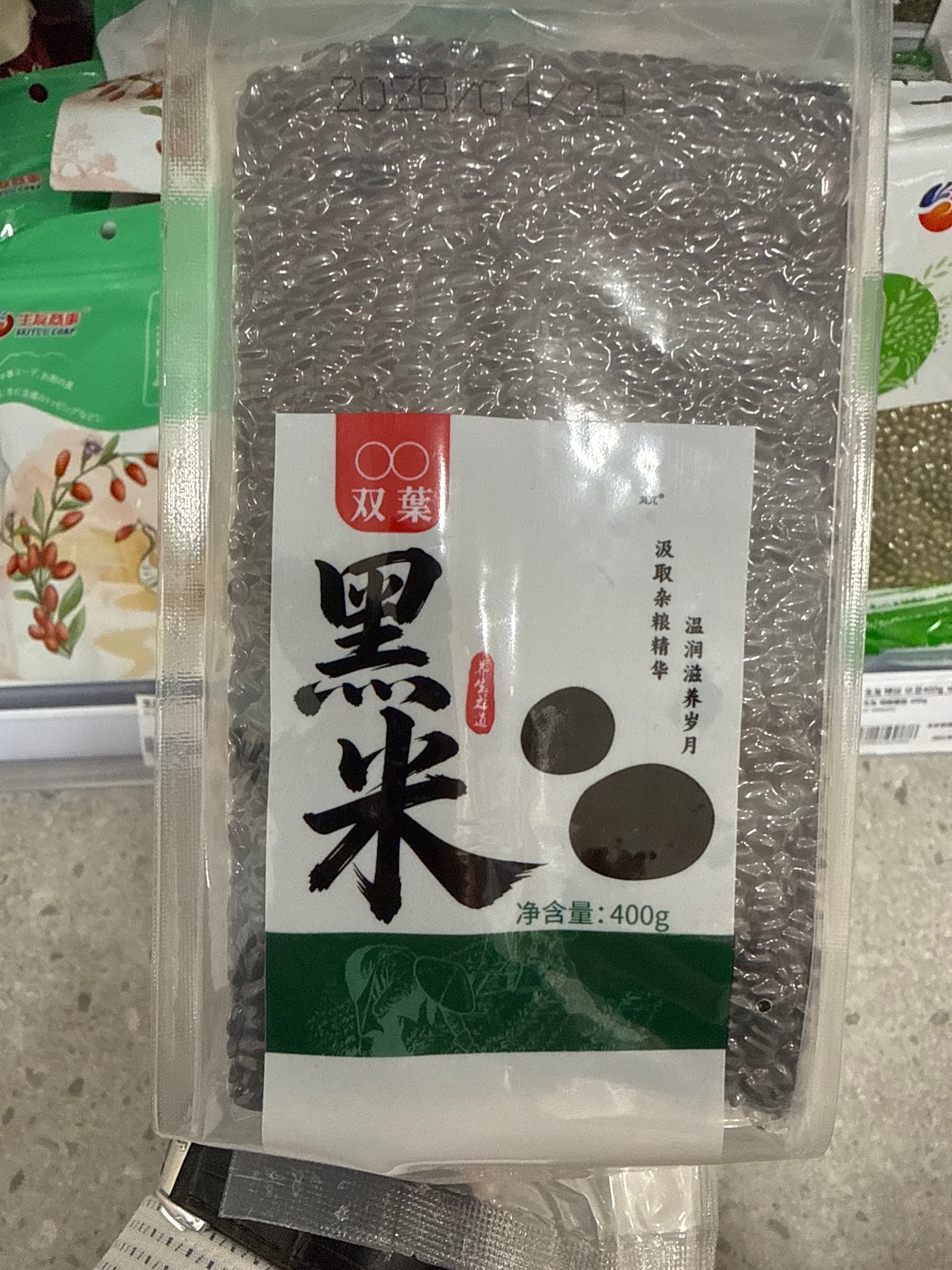 双葉 黑米 400g