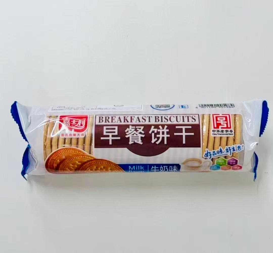嘉士利 牛奶早餐饼干