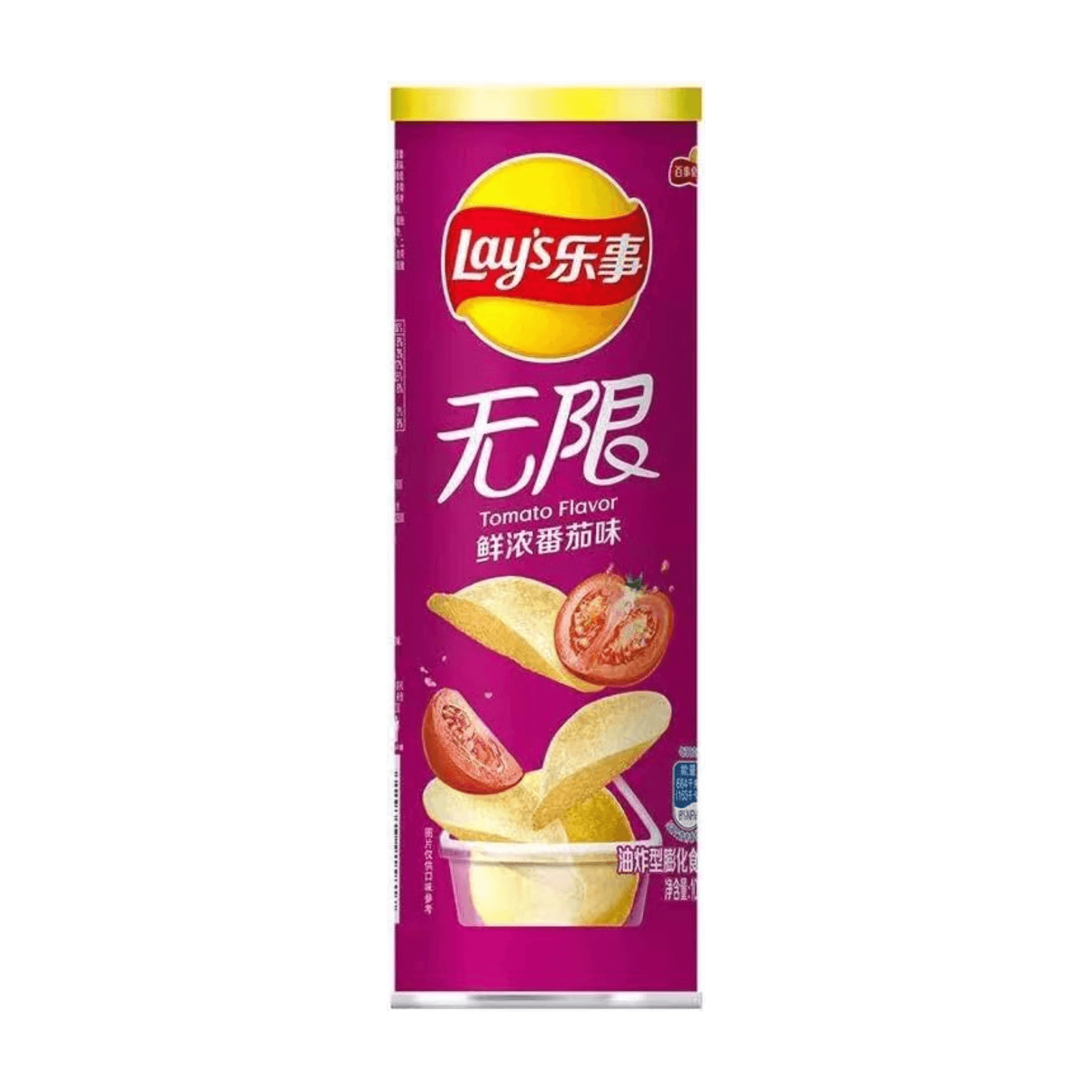 乐事薯片罐装 番茄味