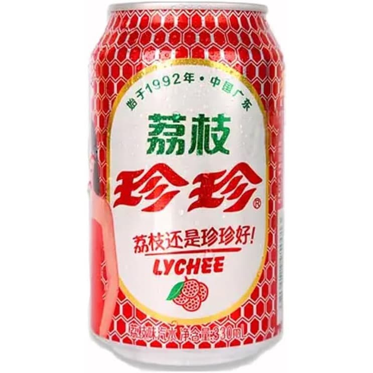 珍珍　ライチ味炭酸飲料