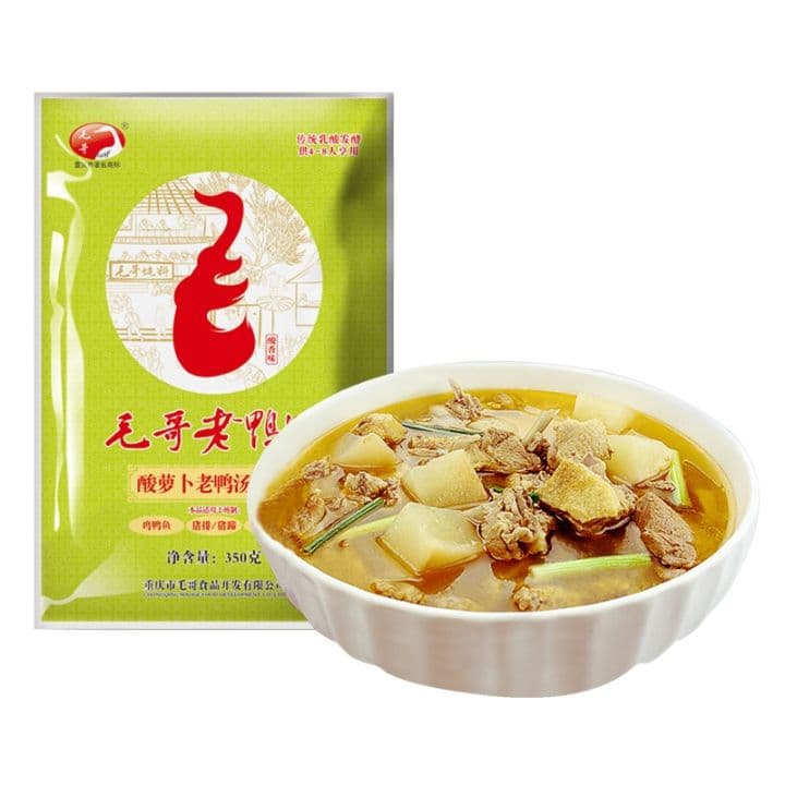 毛哥 酸萝卜老鸭汤炖料