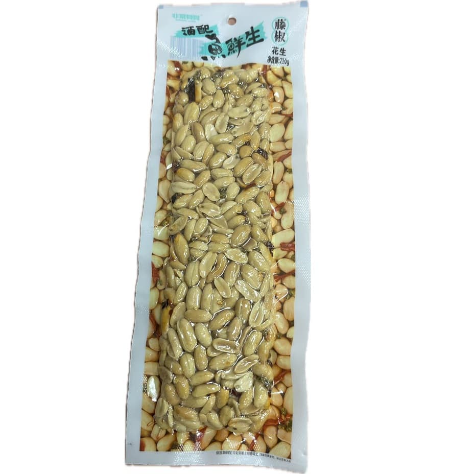 味付けピーナッツ 藤椒味210g