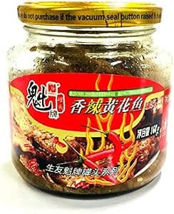魁牌 香酥黄花魚罐頭 168g  中華物産 中国産キグチ揚げ