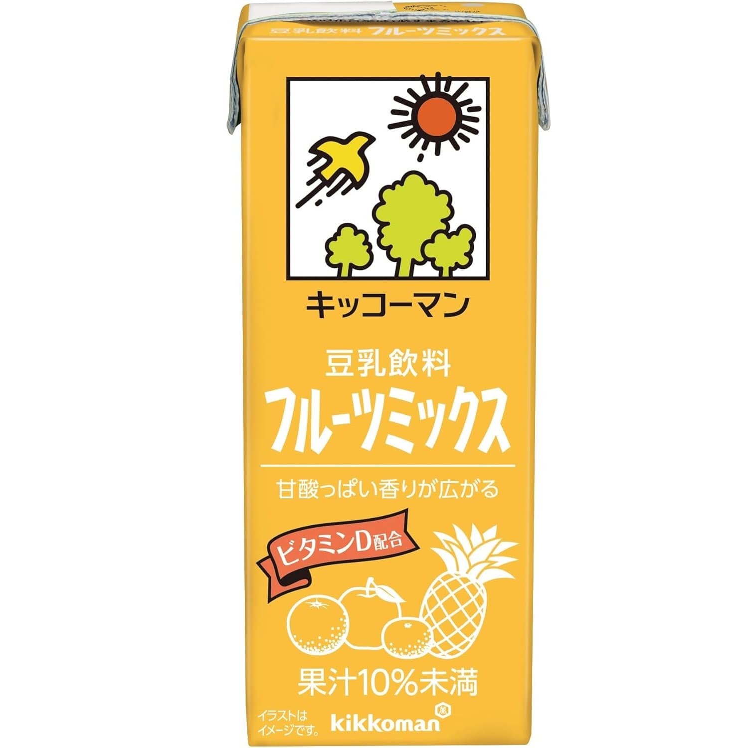 キッコーマン 豆乳飲料 フルーツミックス 紙パック