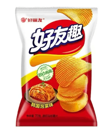 好友趣薯片泡菜味