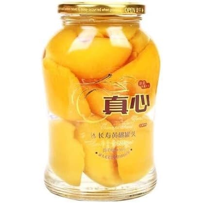 真心 黄桃シロップ漬け