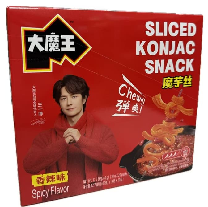 Yanjin Shop Big Devil Spicy Konjac Strips