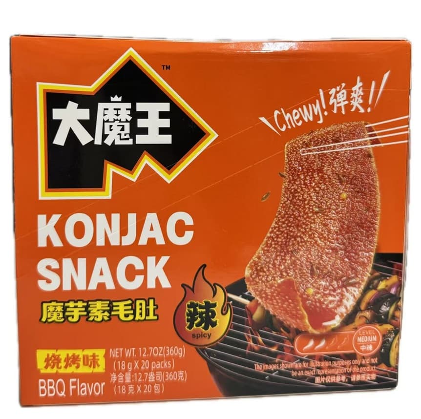 塩津舗子 大魔王 こんにゃくモツ風 BBQ味